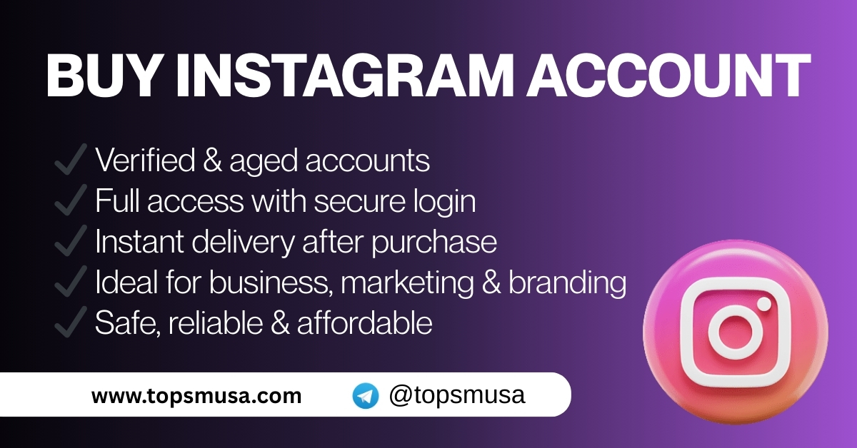 Buy Instagram Accounts