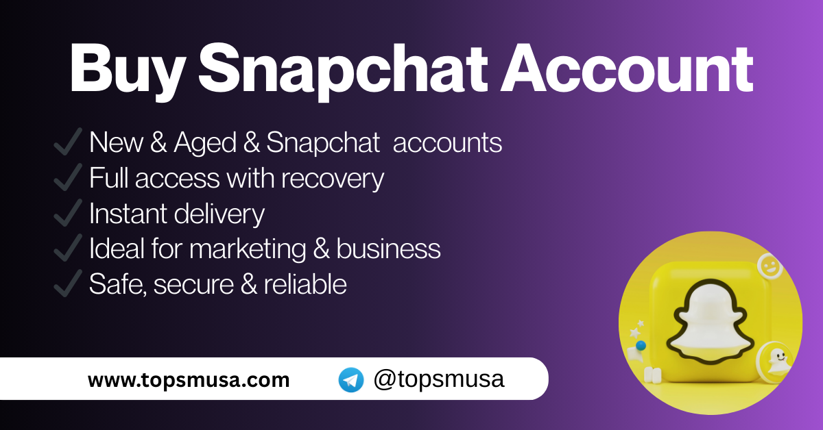 Buy Snapchat Account