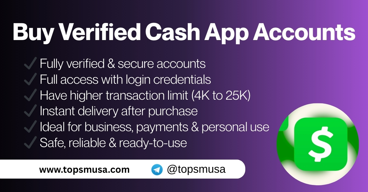 buy verified cash app accounts